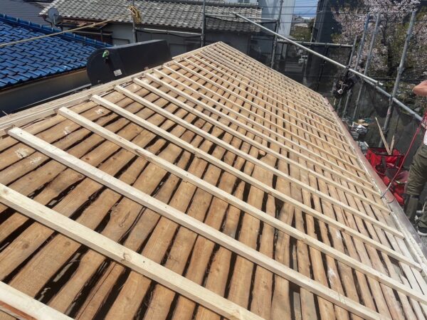 大阪府四條畷市Ⅰ様邸屋根葺き替え工事